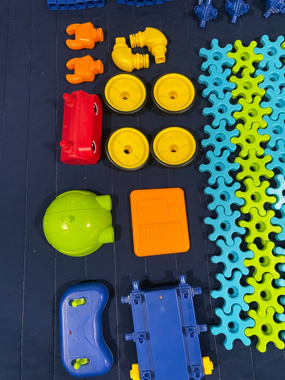 Lakeshore Learn & Play Remote Control Gear-Bot Building Set Tested Works