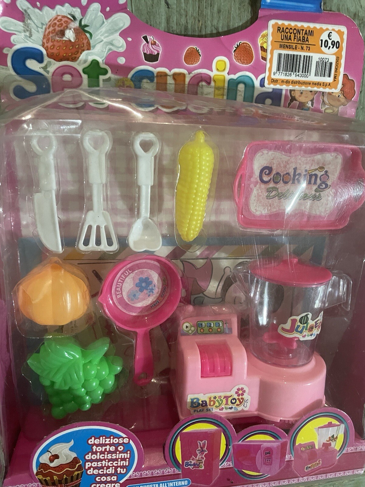 GIRLS TOYS KITCHEN SET COOKING BABY TOY TOYS NEW WITH MAGAZINE