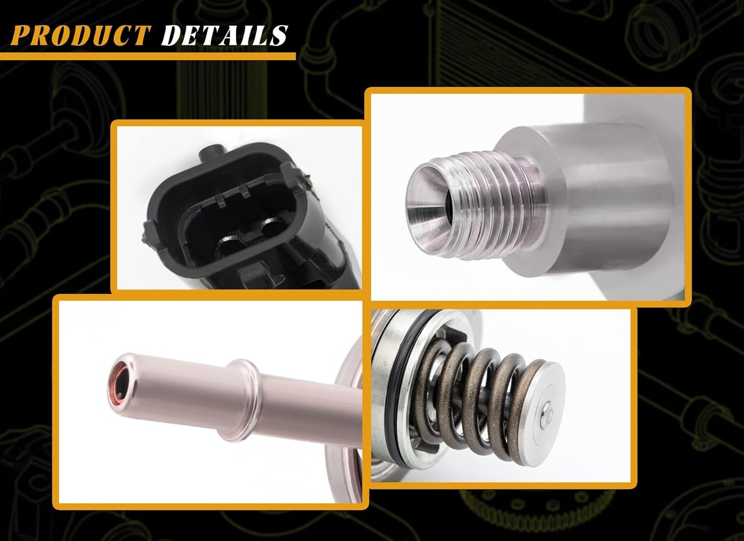 High Pressure Fuel Pump Compatible with Buick Sport & GMC Terrain 2010-2017 2.4L