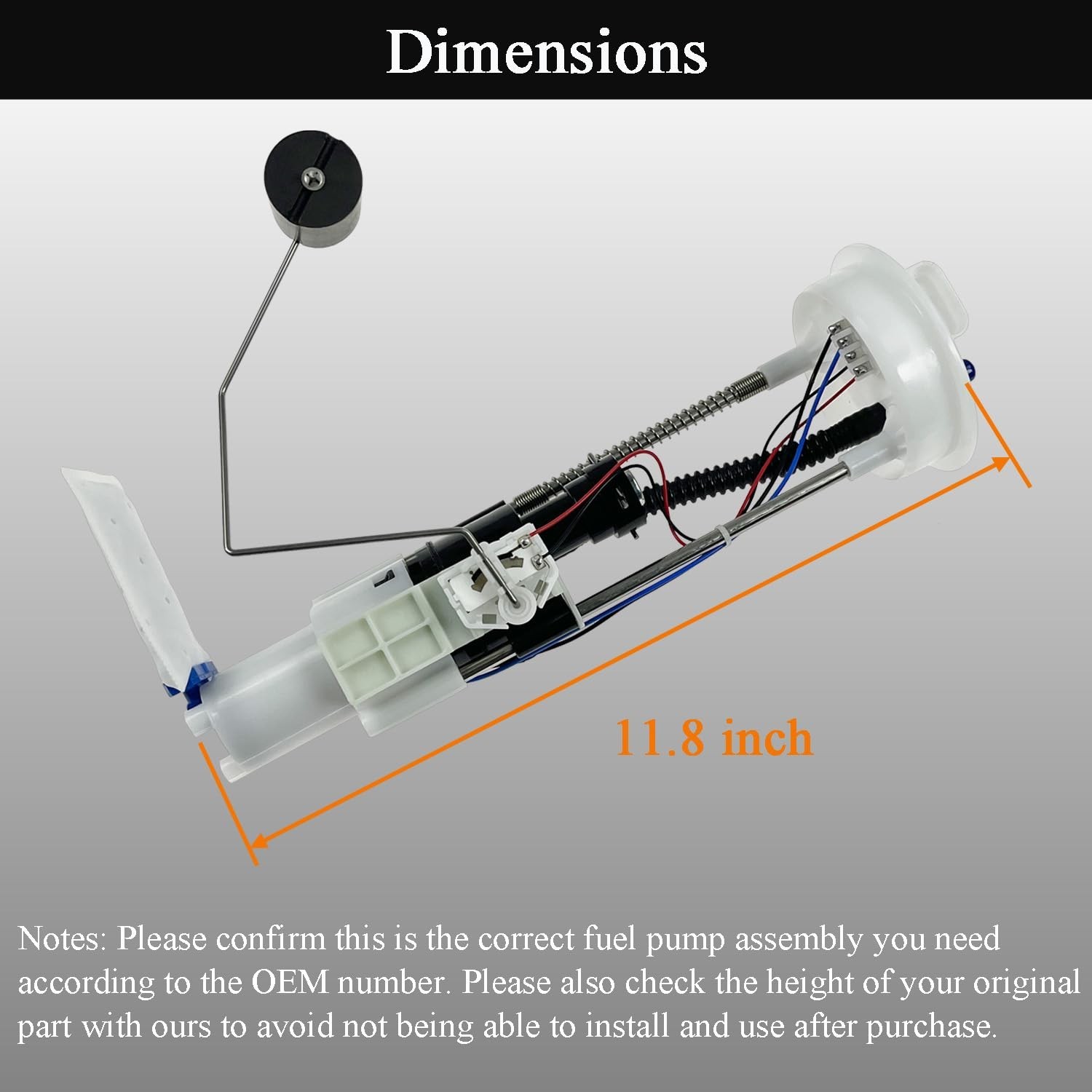 Fuel Pump Assembly 2521307 2204852 for 2013 2014 2015 2016 2017 2018 2019 Pol…
