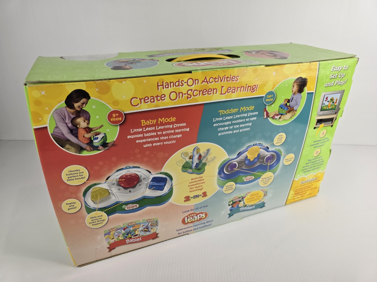 LeapFrog Little Leaps Grow-with-Me Learning System 9-36M Gift Pack Bunbun NEW
