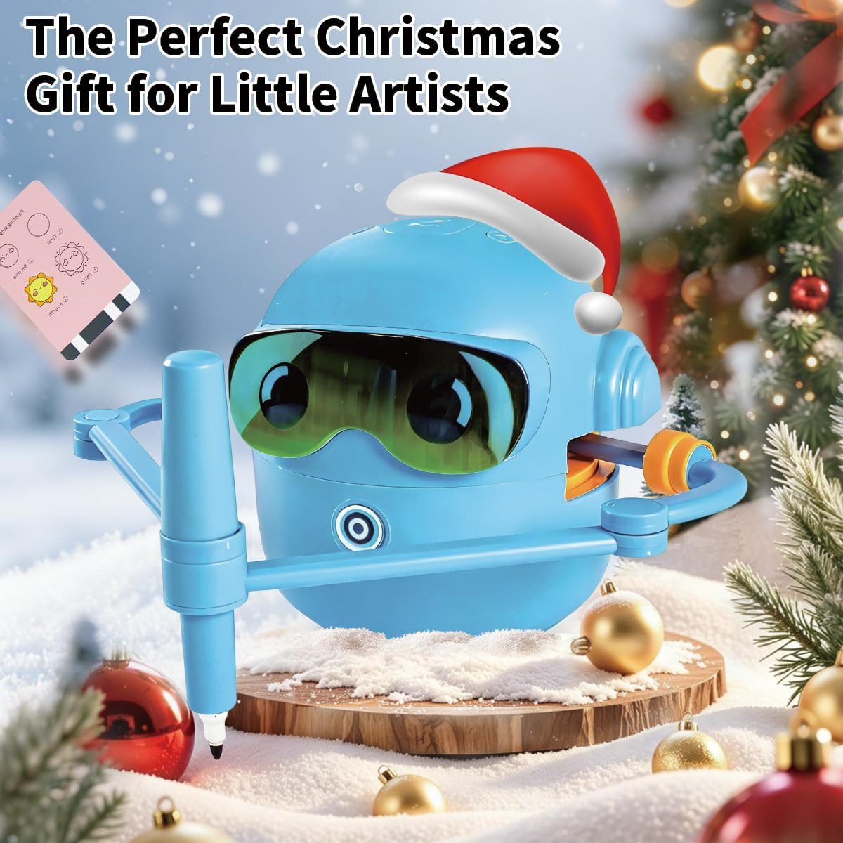 Drawing Robot for Kids, Smart Auto Drawing Machine with Cards, Educational Art R