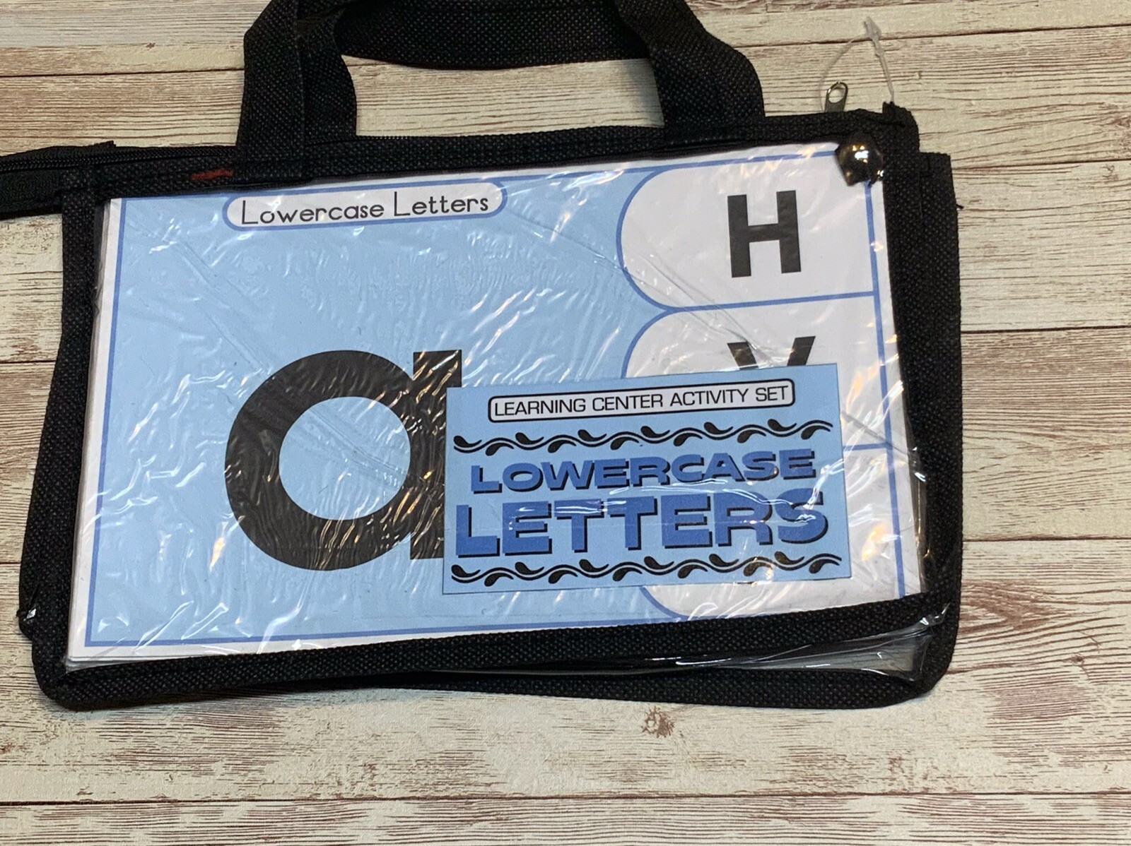 Learning Center Activity Set – Lowercase Letters- Clothespin Learning Center
