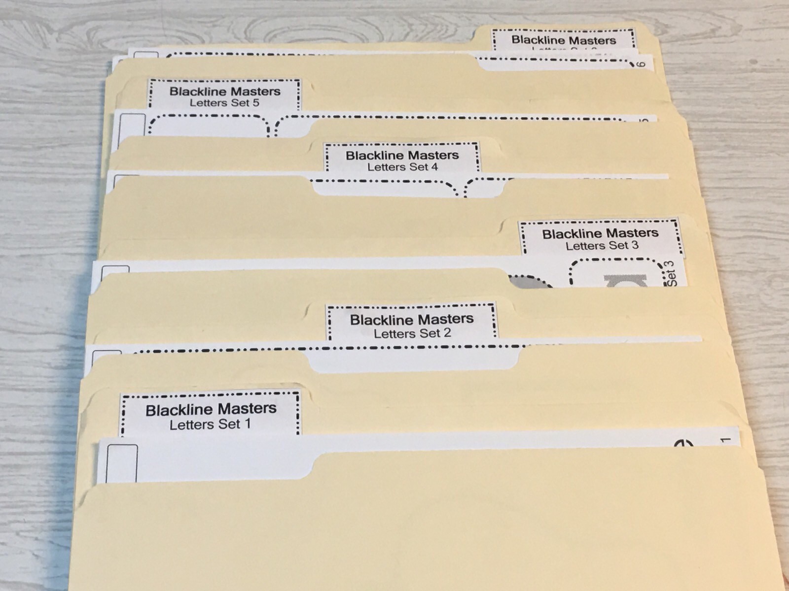 Printed Worksheets Letters – 6 Folders -Pre-K Kindergarten Resource 150+ Pgs