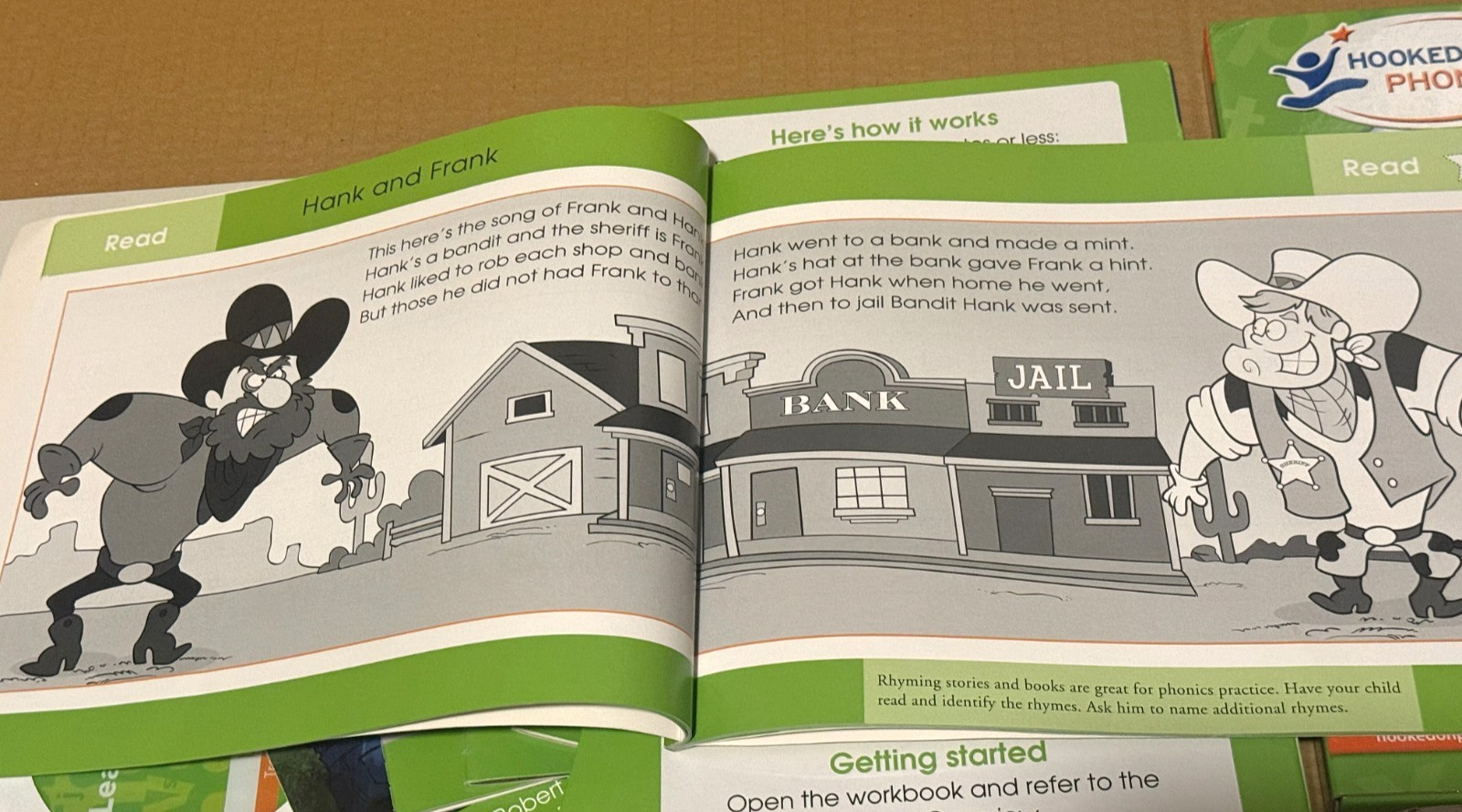 Hooked on Phonics Learn to Read Level 5 and 6 Ages 6 to 7