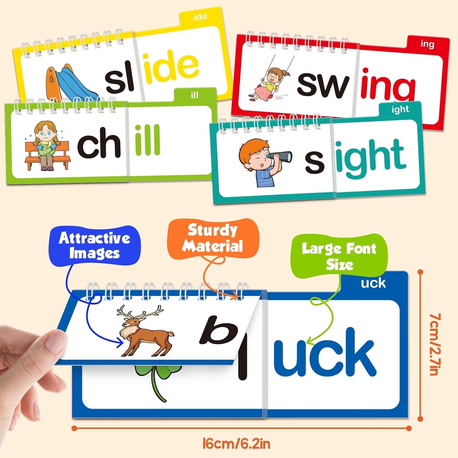 Kindergarten Sight Words Flash Cards Phonics Set