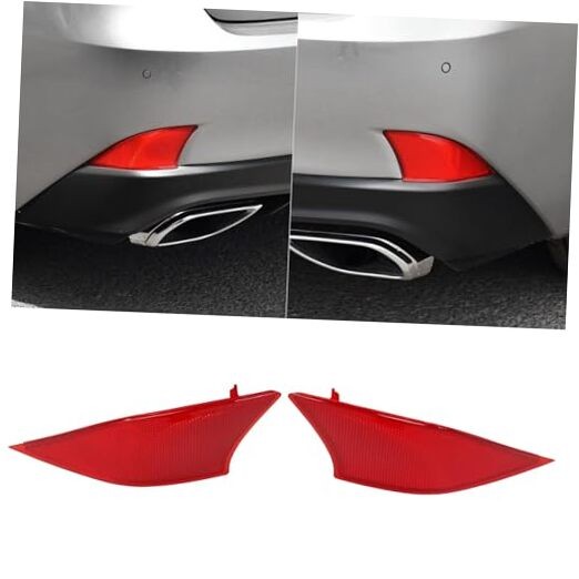 Rear Bumper Reflector Compatible with Lexus IS250 14-15 IS250 Rear Reflector