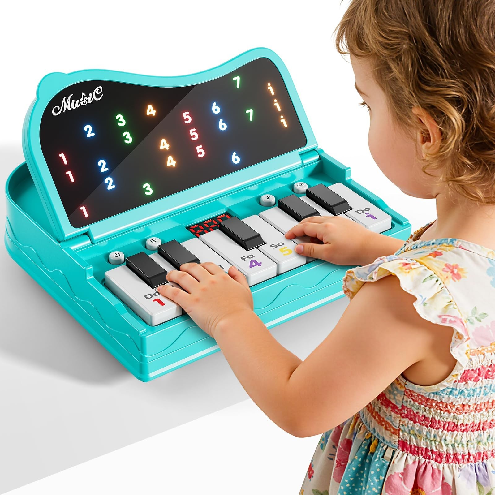 Piano for Kids, Piano Keyboard Learning Toys for Kids Boys Girls Ages 3 4 5 6 7