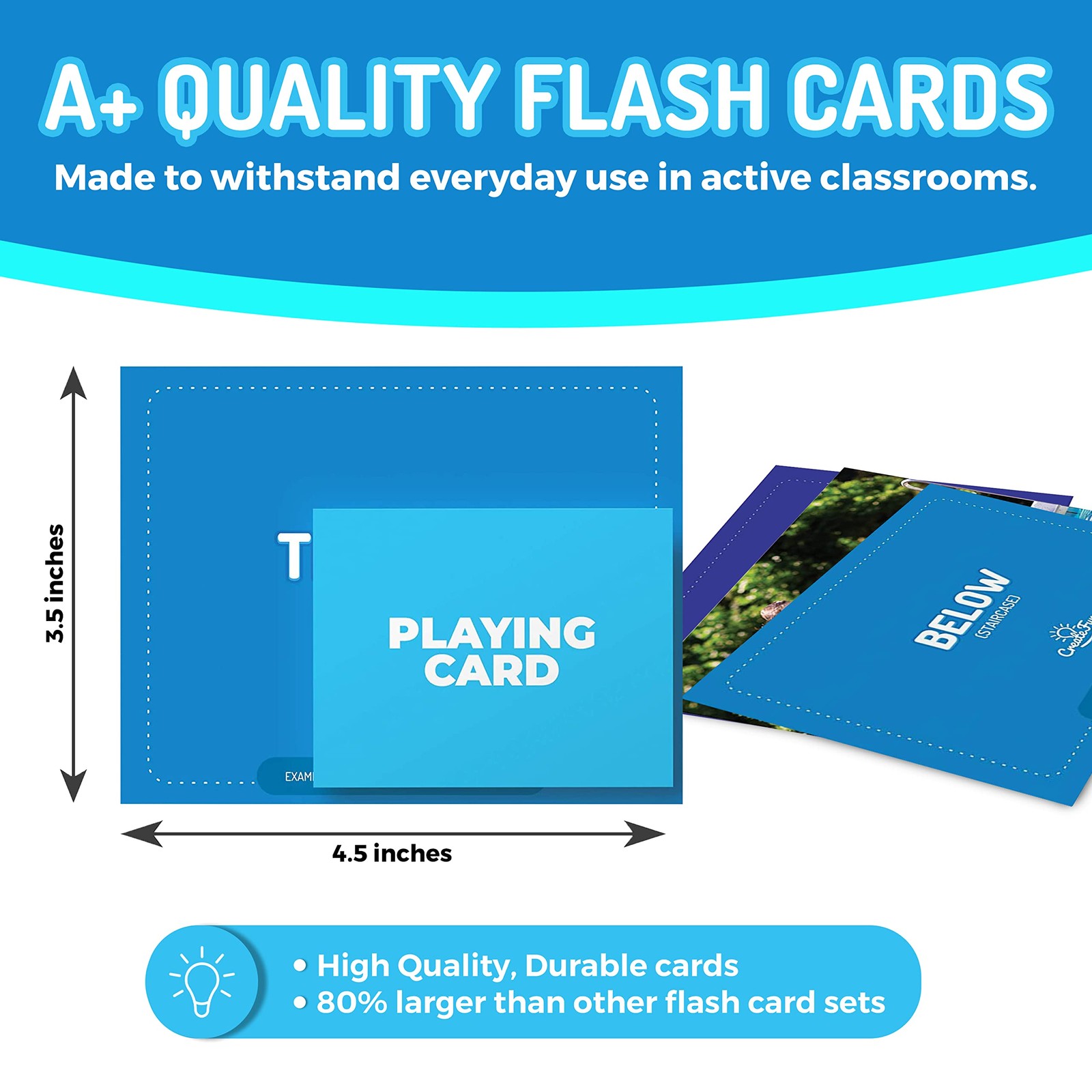 Createfun 300 Vocabulary Builder Flash Cards Vol 2 Photo Cards Learning