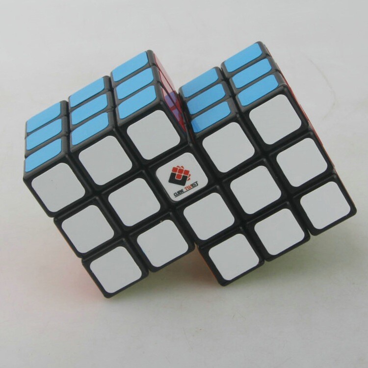 Puzzle Cube Siamese Limited Rotation Magic Twist Games Brain Teasers Toys