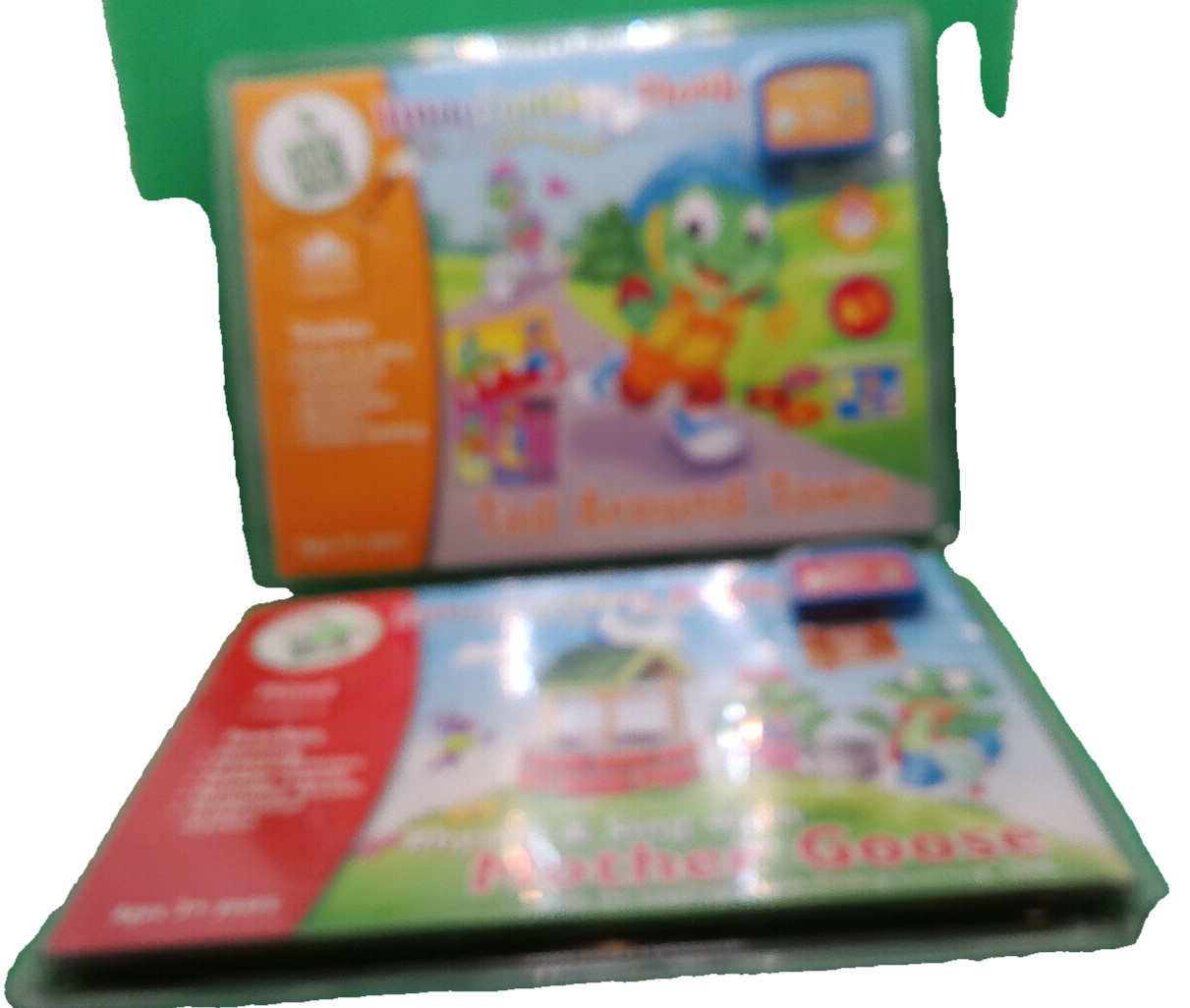 Leap Frog Leap Pad Imagination Desk Tad Around Town Rhyme Sing Mother Goose lot