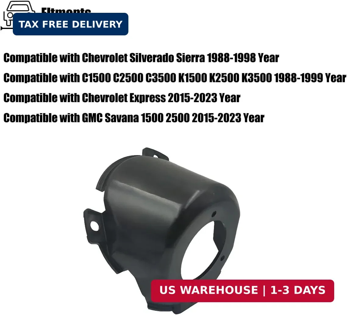 Fuel Filler Neck Housing Compatible with Chevy GMC Models | Fit for Chevy Silver