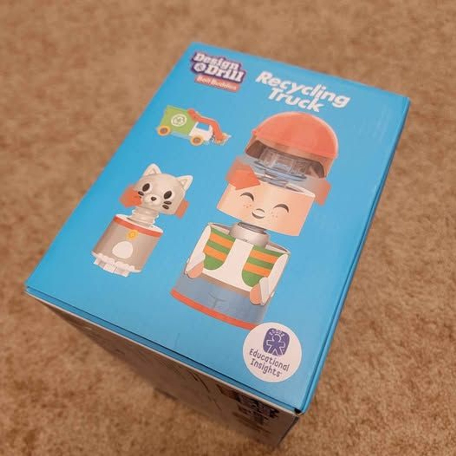 Recycling Truck building toy – Bolt Buddies