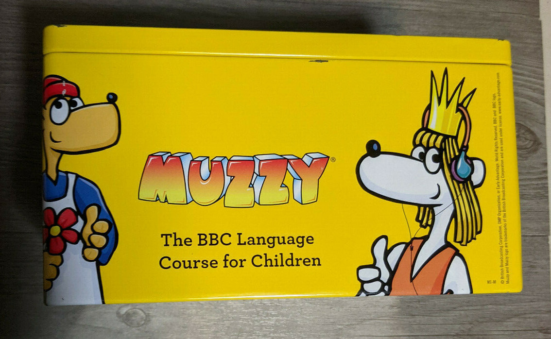 READ: Muzzy BBC Multi Language Course For Children DVD/PC Collector’s Tin