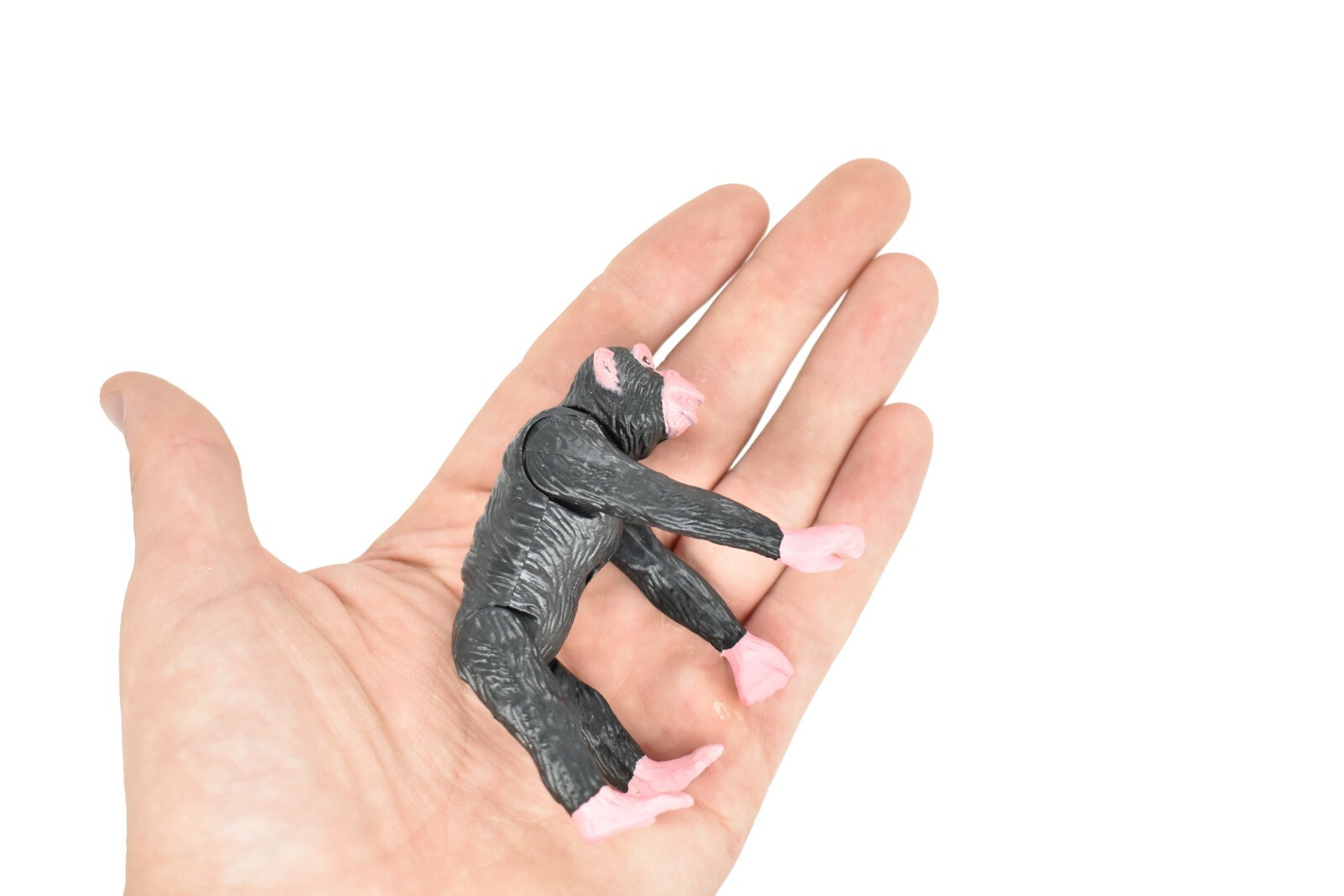 Chimpanzee, Chimp Monkey Realistic Small Toy Model Plastic Replica 3″ F062