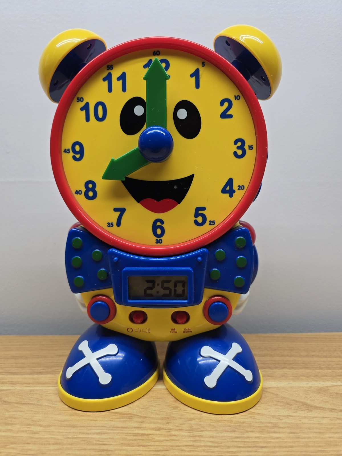 2015 The Learning Journey Telly The Teaching Talking Interactive Time Clock