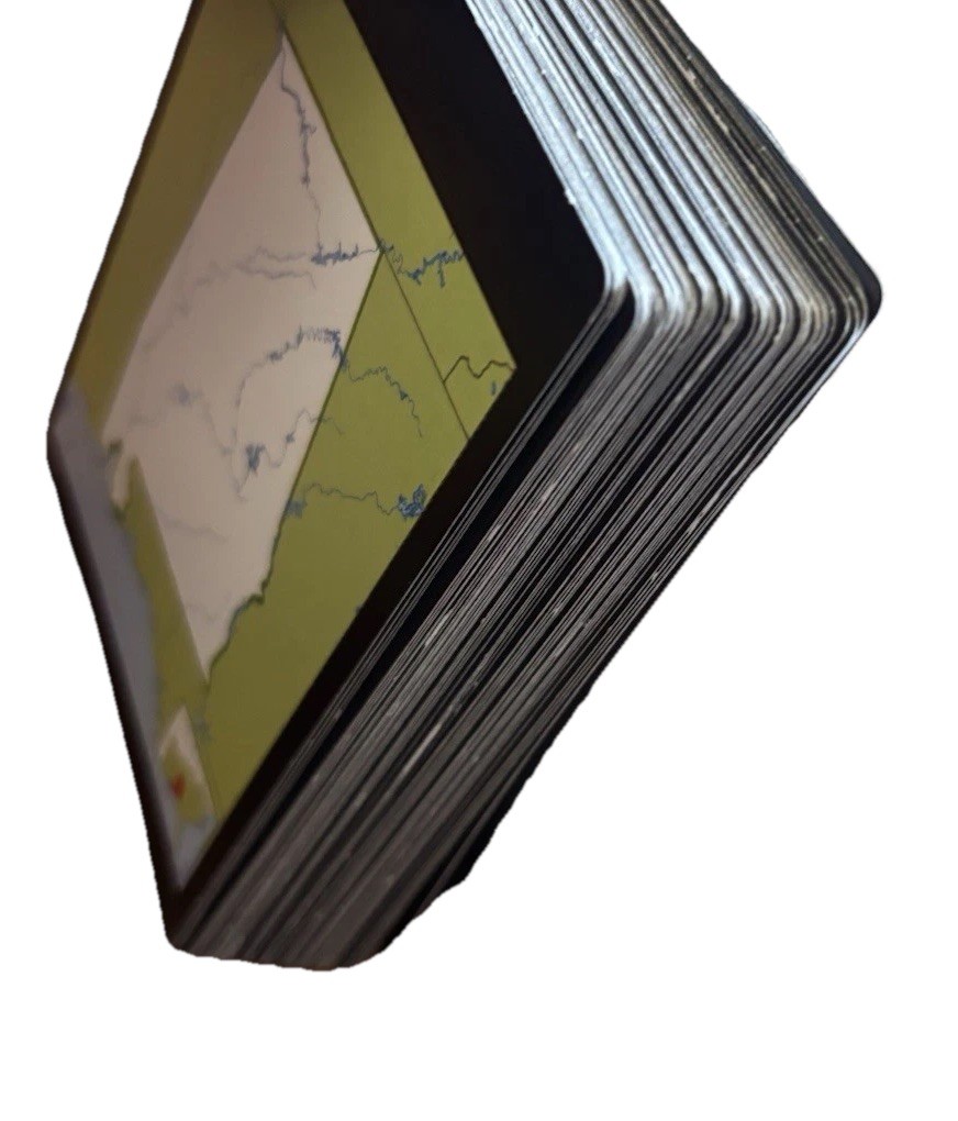 National Geographic United States Flash Facts Cards Learn About the States ED