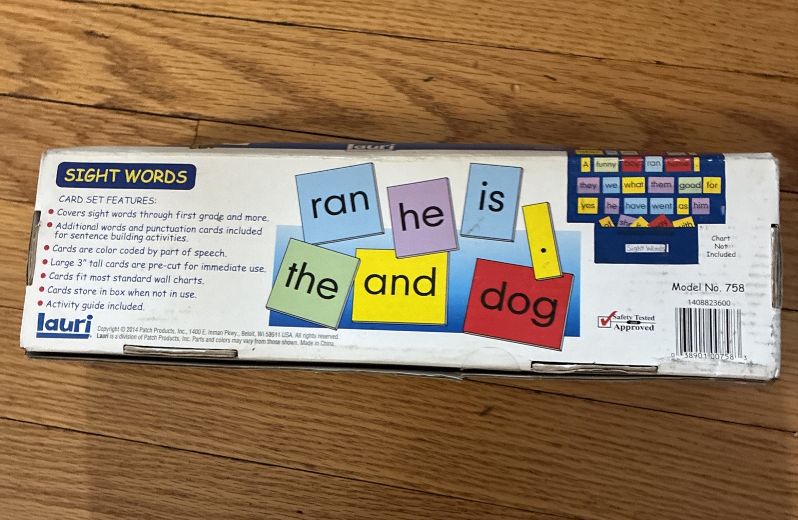 Lauri Pocket Chart Cards Sight Words New Open Box Teacher Home School