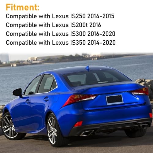 Rear Bumper Reflector Compatible with Lexus IS250 14-15 IS250 Rear Reflector