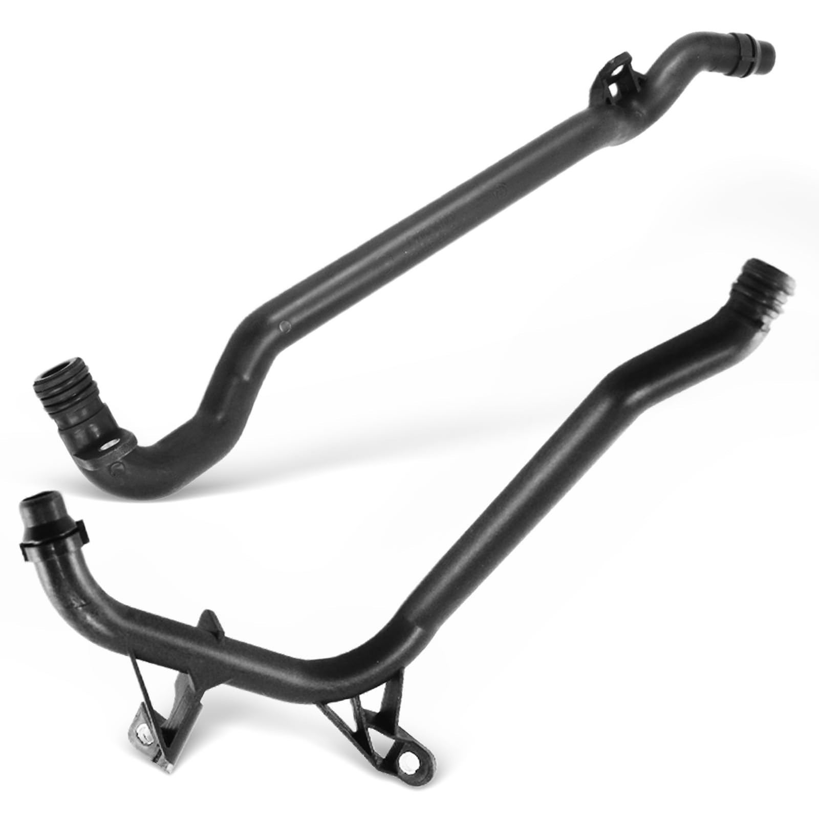 2 PCS Engine Coolant Pipe 2000-2006 For BMW E36 E39 E46 E85 320i 323i 325i 32…