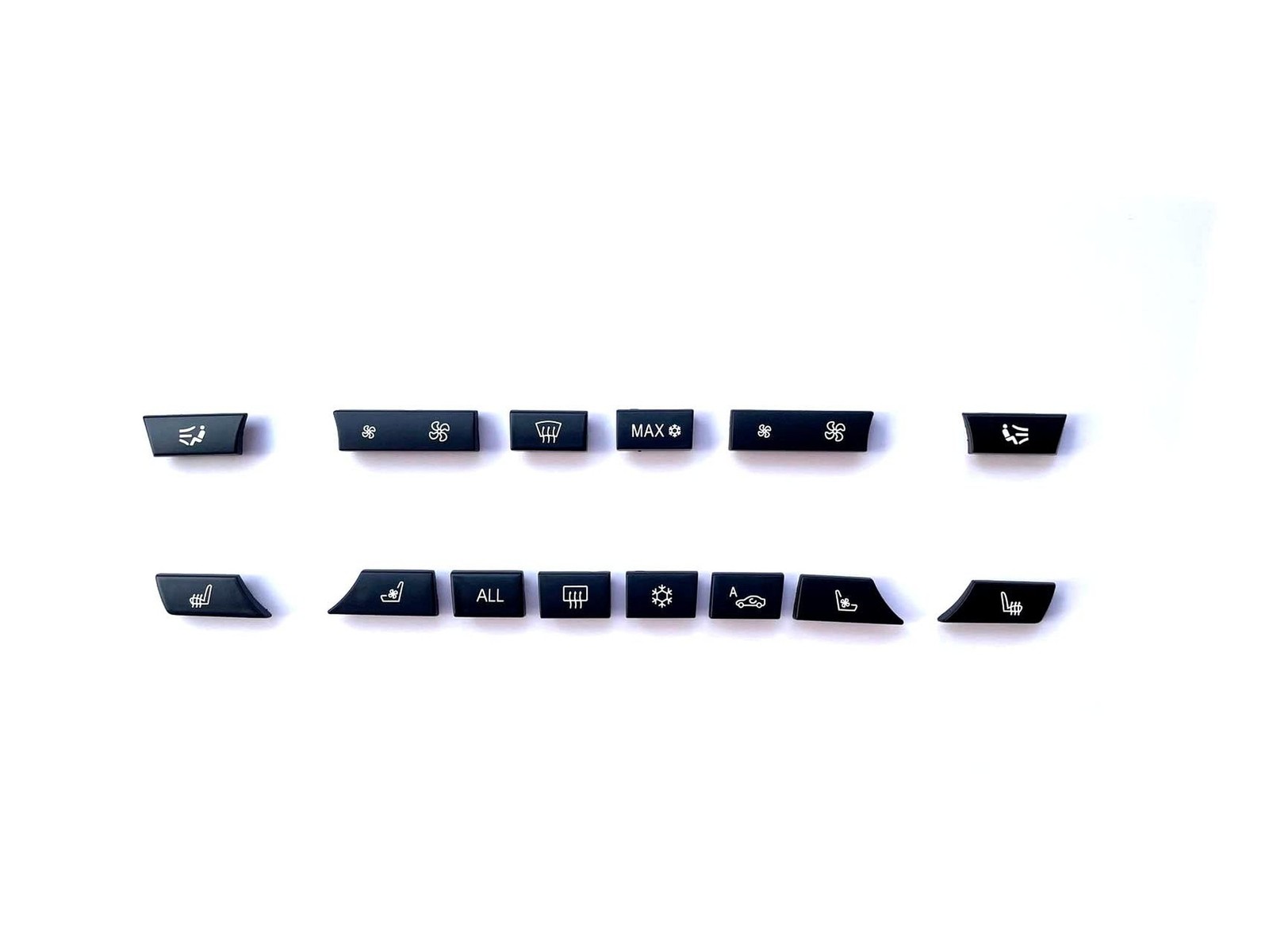 14 Key Air Conditioning A/C Vent Button AC Heater Climate Control Key Caps In…