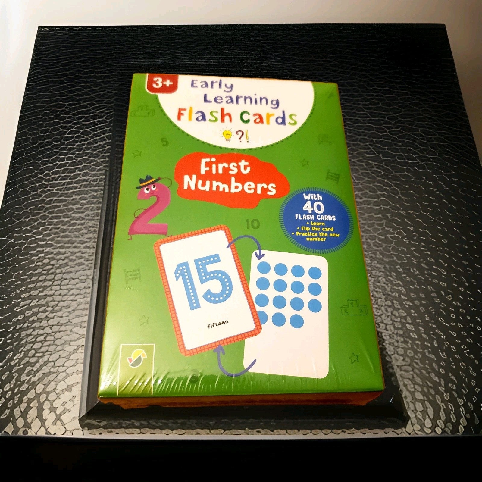 First Numbers Educational Jumbo Flashcards for Early Learning 40 Cards New