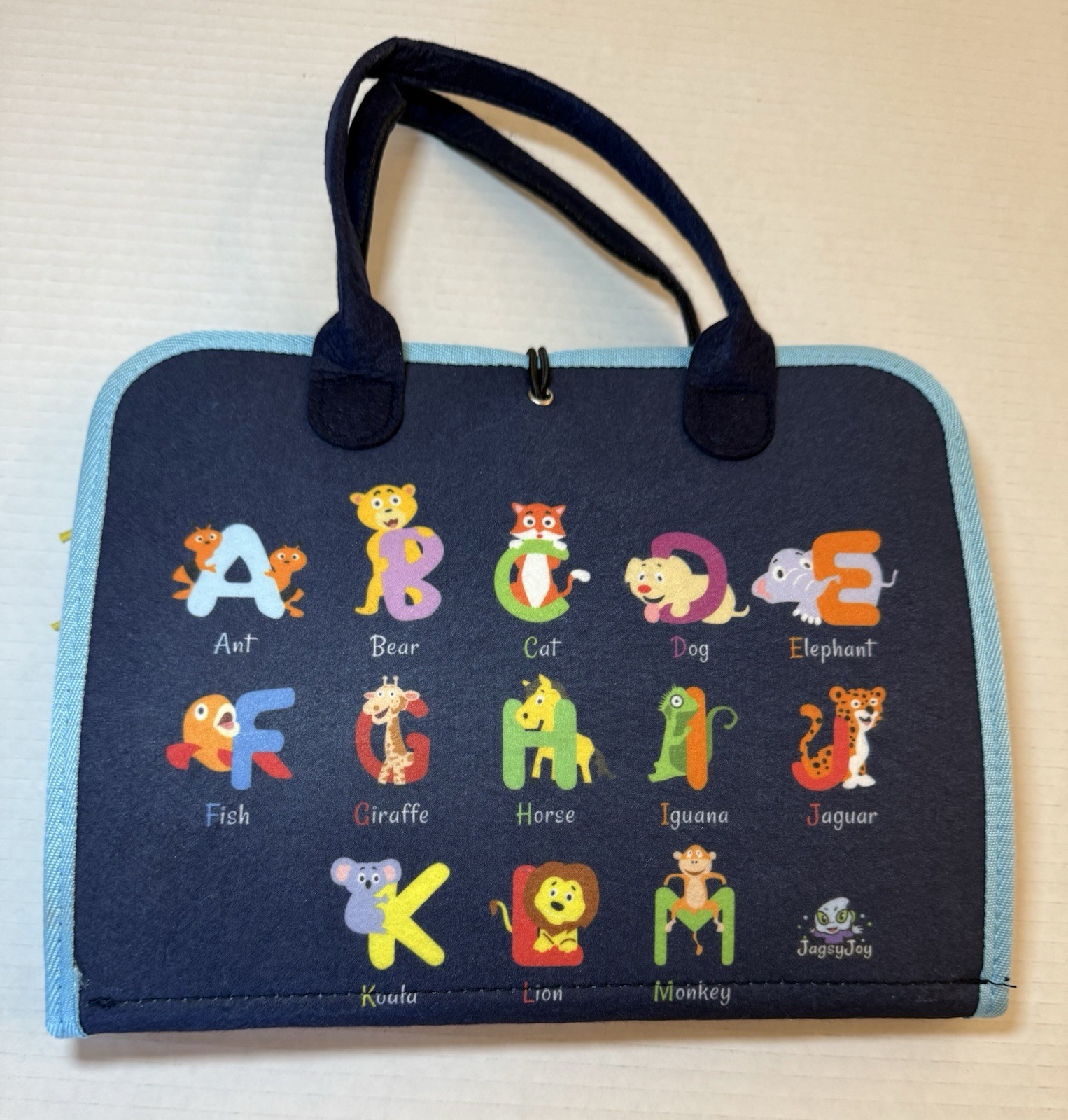 Gojmzo Montessori Busy Board – Sensory Travel Toy for Toddlers 1-4