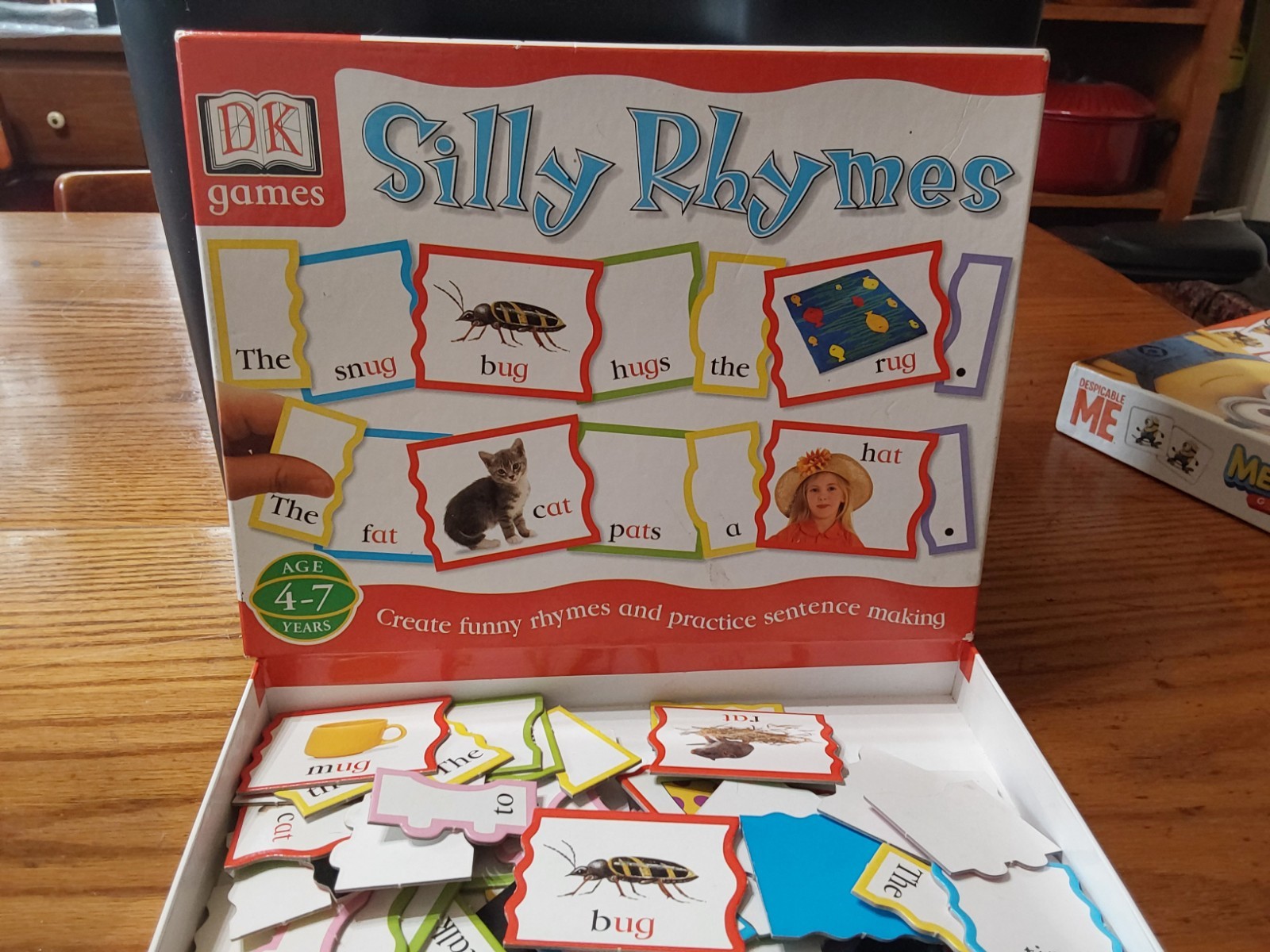 DK Games Silly Rhymes Educational Card Game Ages 4-7 Learning Complete