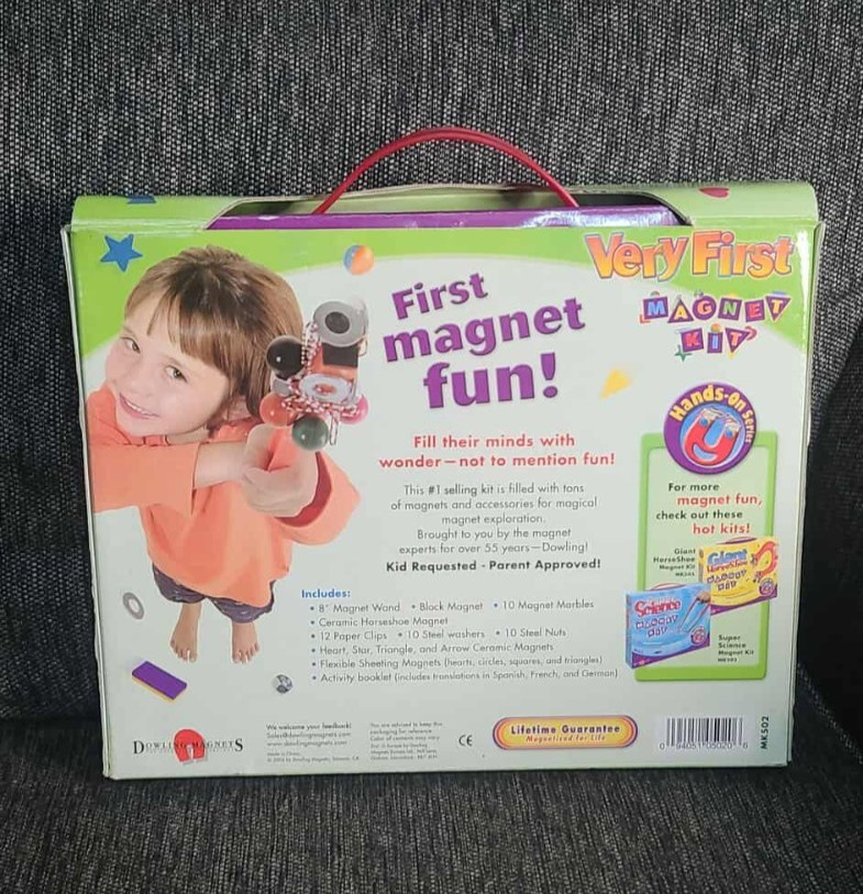 ABDL -Vintage Dowling Magnets Very First Magnet Kit Great For Homeschool Science