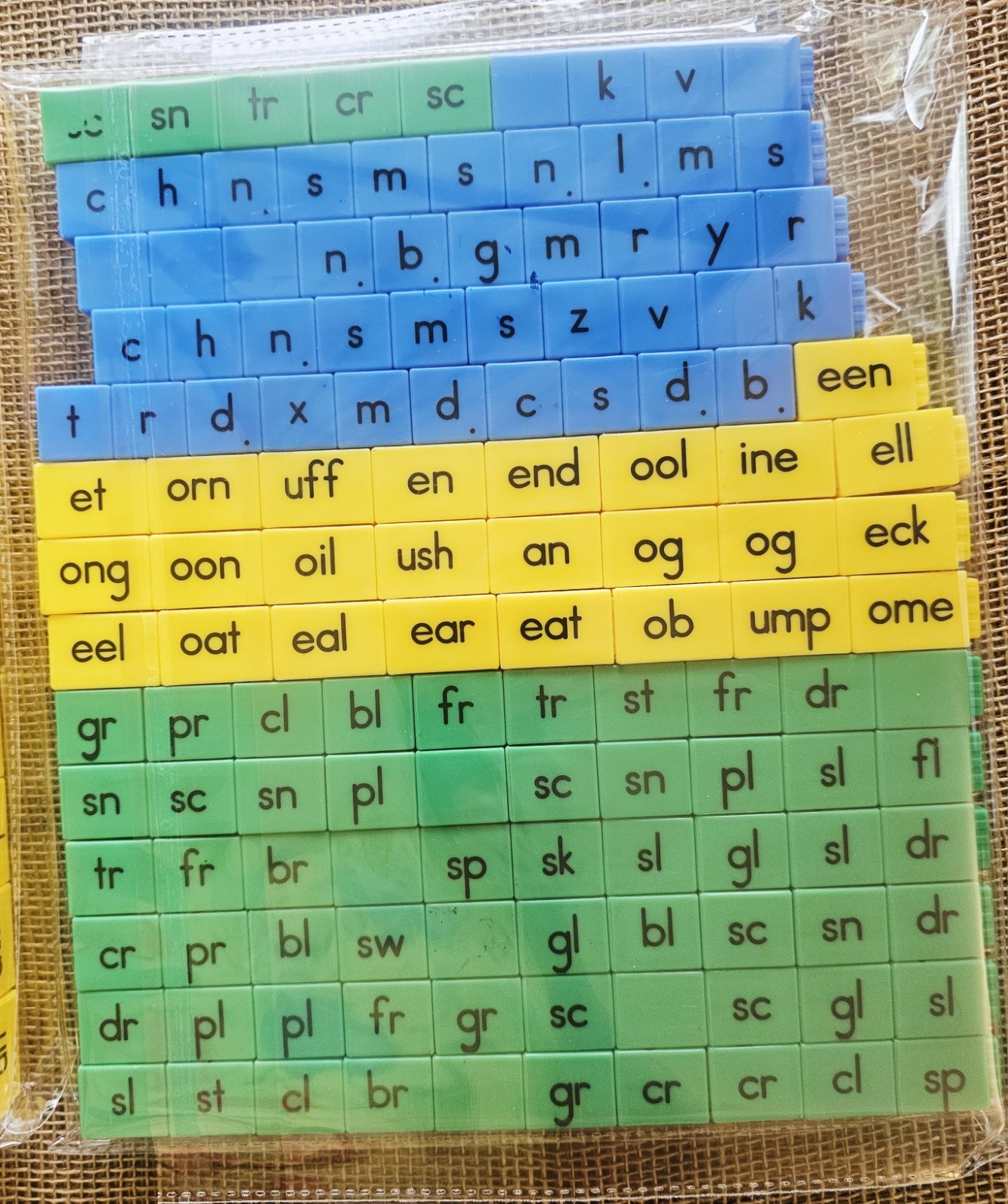 Hand2Mind 274pc Reading Rods