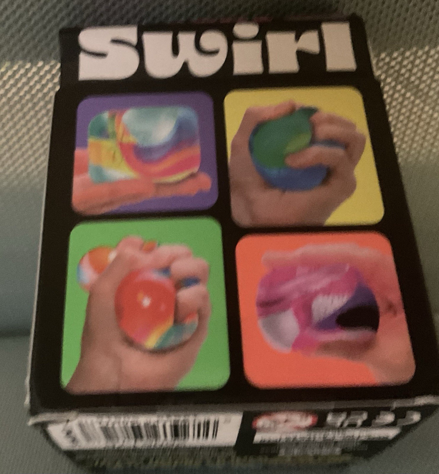 NEEDOH Nice Cube Swirl ORANGE SWIRL Squishier New
