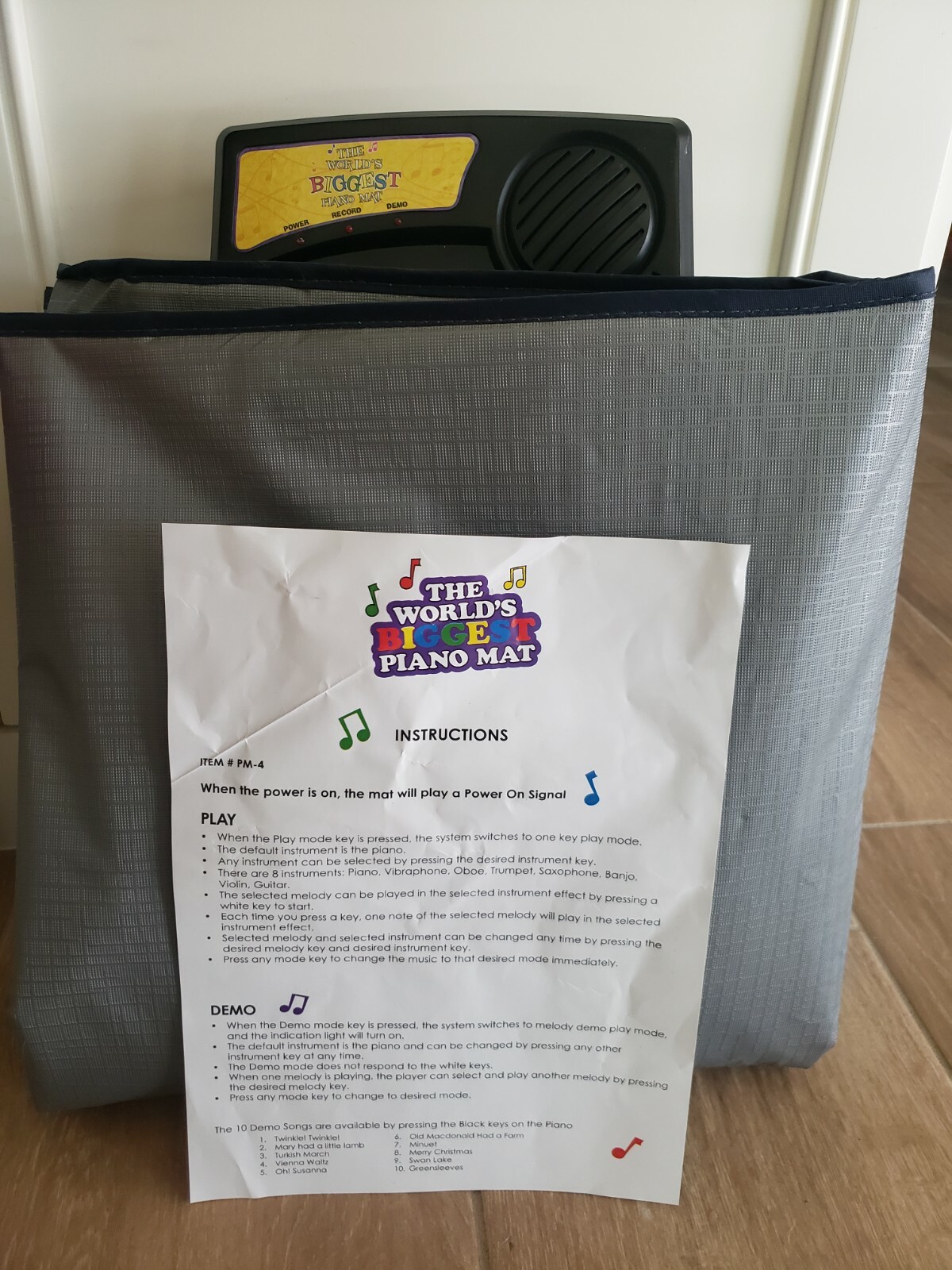Piano Mat For Kids “World’s Biggest” SmartPlanet Big Step-On Play Mat Brand New