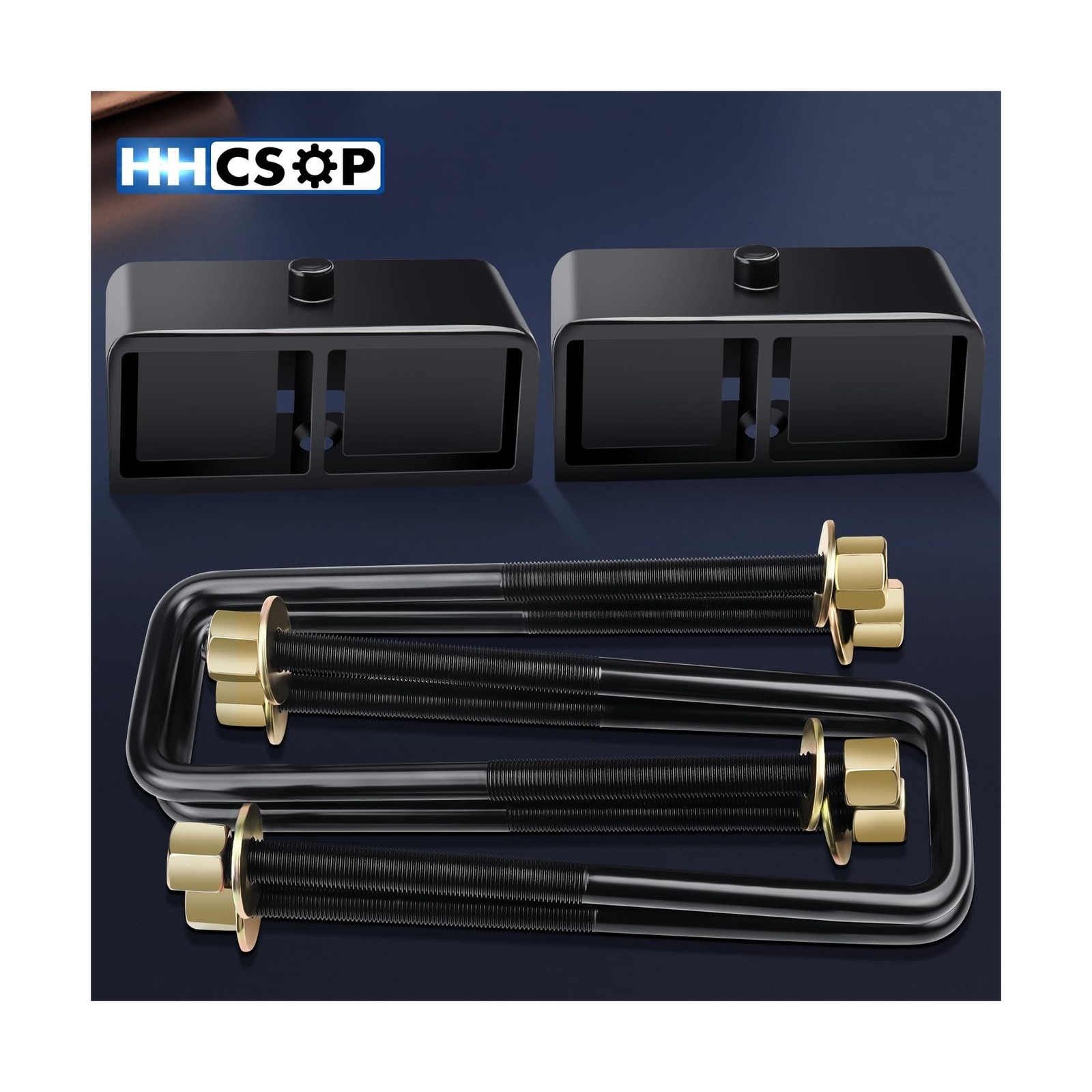 HHCSOP 2″ Rear Lift Block Kits, Compatible with 2007-2024 Chevrolet Chevy Sil…
