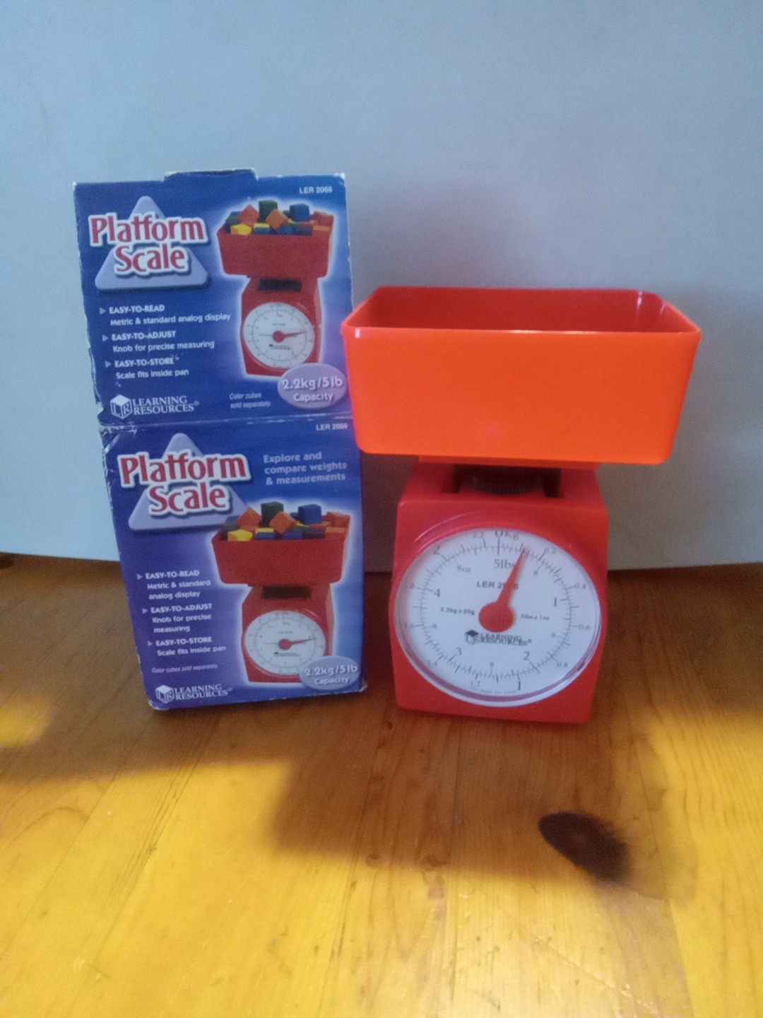 Learning Resources Platform Scale 2.2kg to 5lbs LER2066