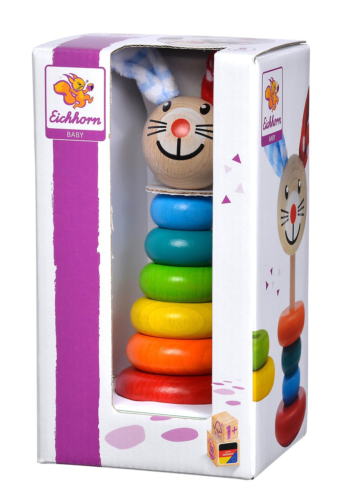 Heros 100017019 “Bunny Stacking Toy