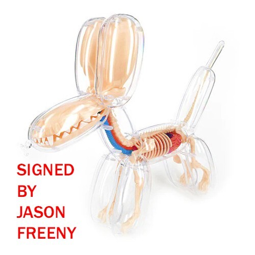 4D Master MIGHTY JAXX Balloon Dog Anatomy Toy SIGNED by Jason Freeny