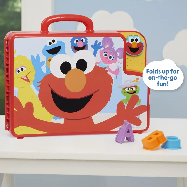 NEW Sesame Street Elmo’s Learning Letters Alphabet Early Learning Age 2+ Fun Toy