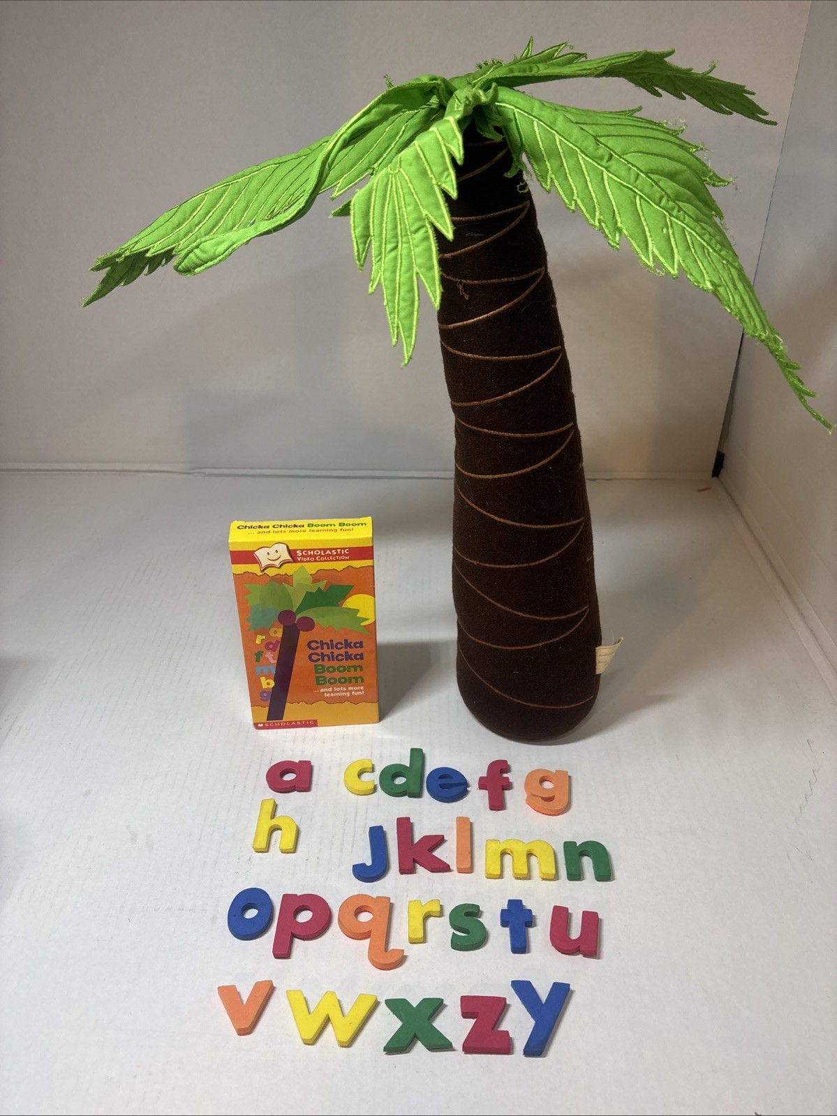Chicka Chicka Boom Boom Tree Classroom Activity Lakeshore With Letters + VHS