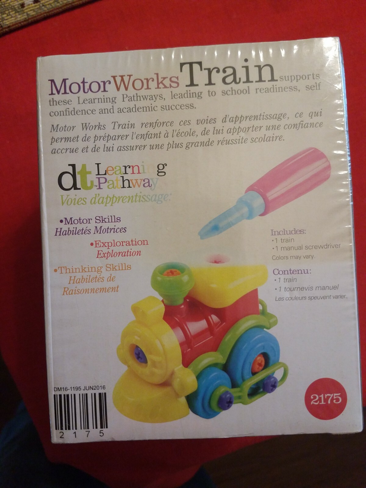 Discovery Toys Motor Works Take-Apart Train with Tool, Motor & Thinking Skills