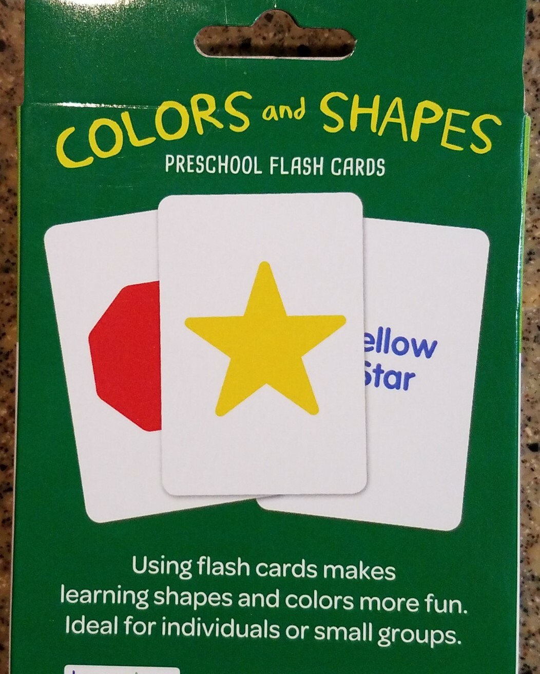 NEW Bendon 36 Flash Cards Preschool COLORS AND SHAPES Flash Cards Ages 3+