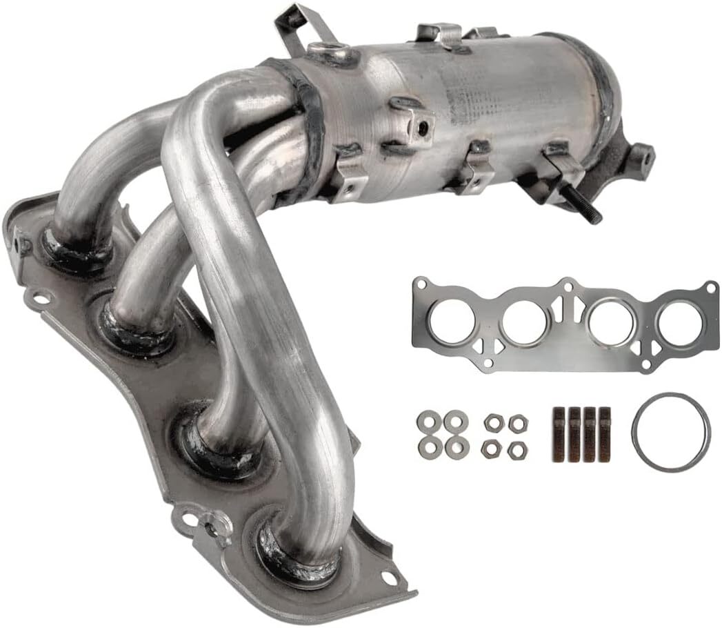 KAC Front Catalytic Converter With Exhaust Manifold Fit for 2002-2006 Camry 2.4L