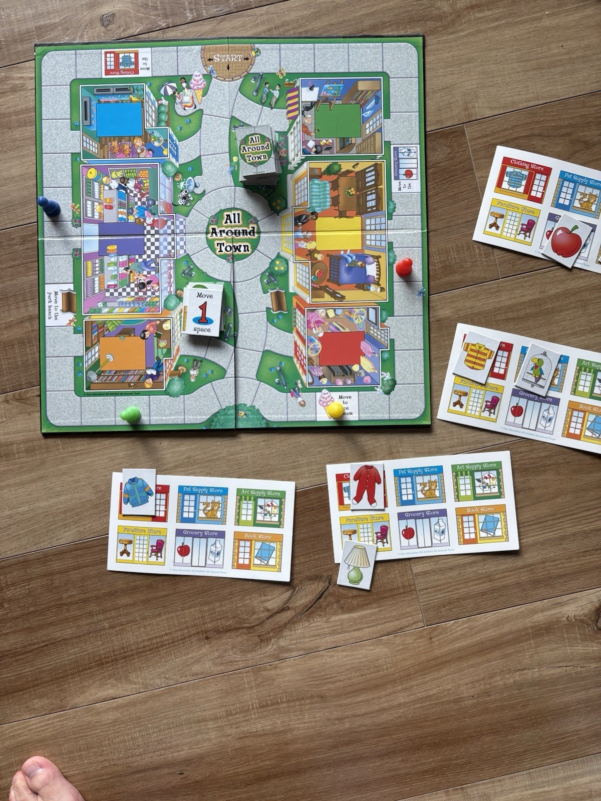 Early Learning Games: “All Around Town” SLPs, Educators, Parents Carlson-Dellosa