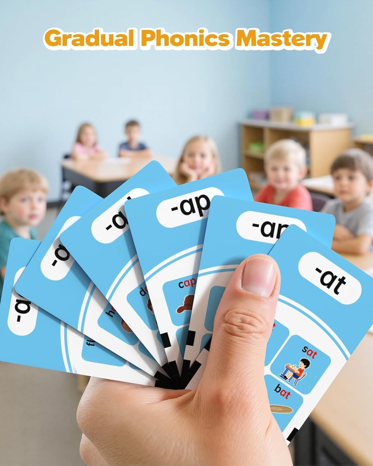 Durable Educational Flash Cards for 3-8 Olds – Phonics and Sight Words