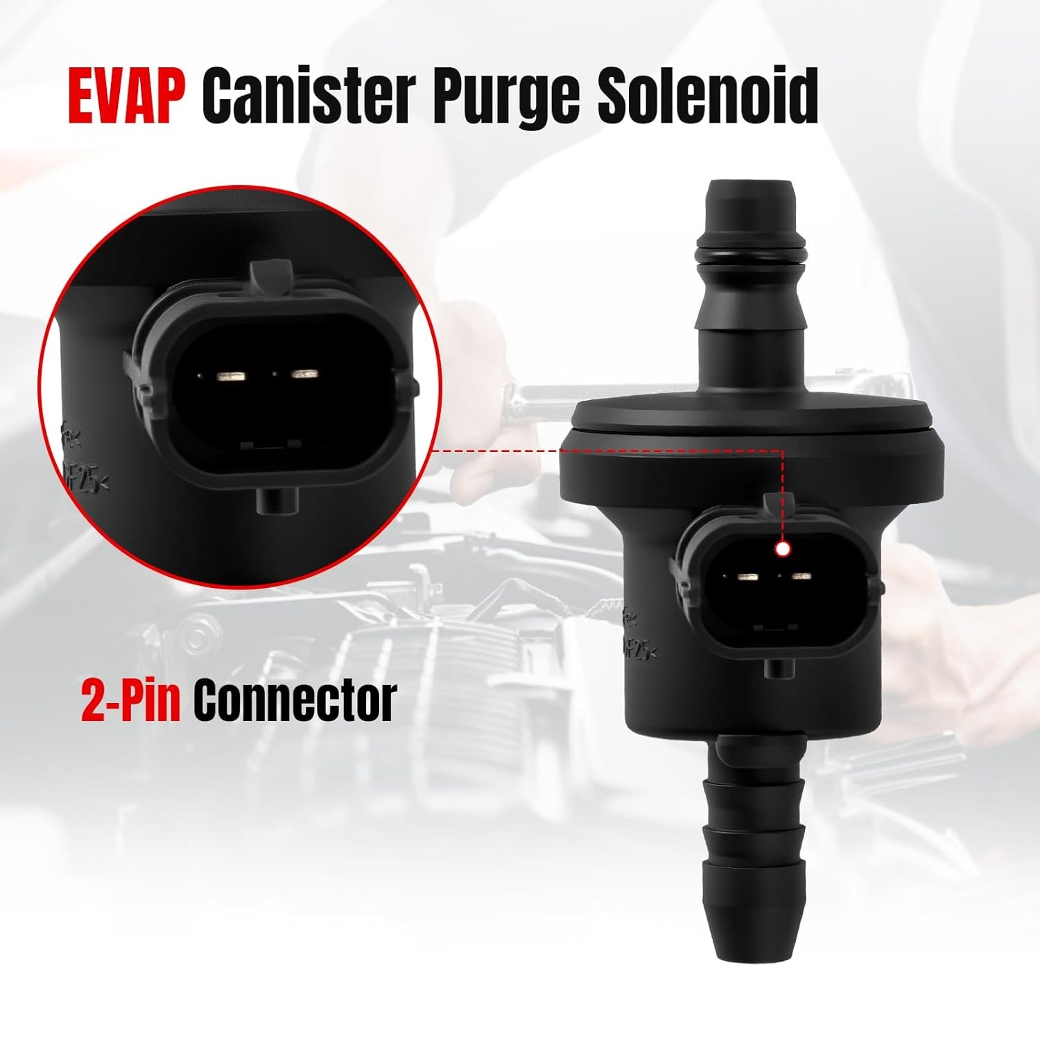 EVAP Vapor Canister Purge Valve for 2013-2019 Ford Escape Focus 2.0L