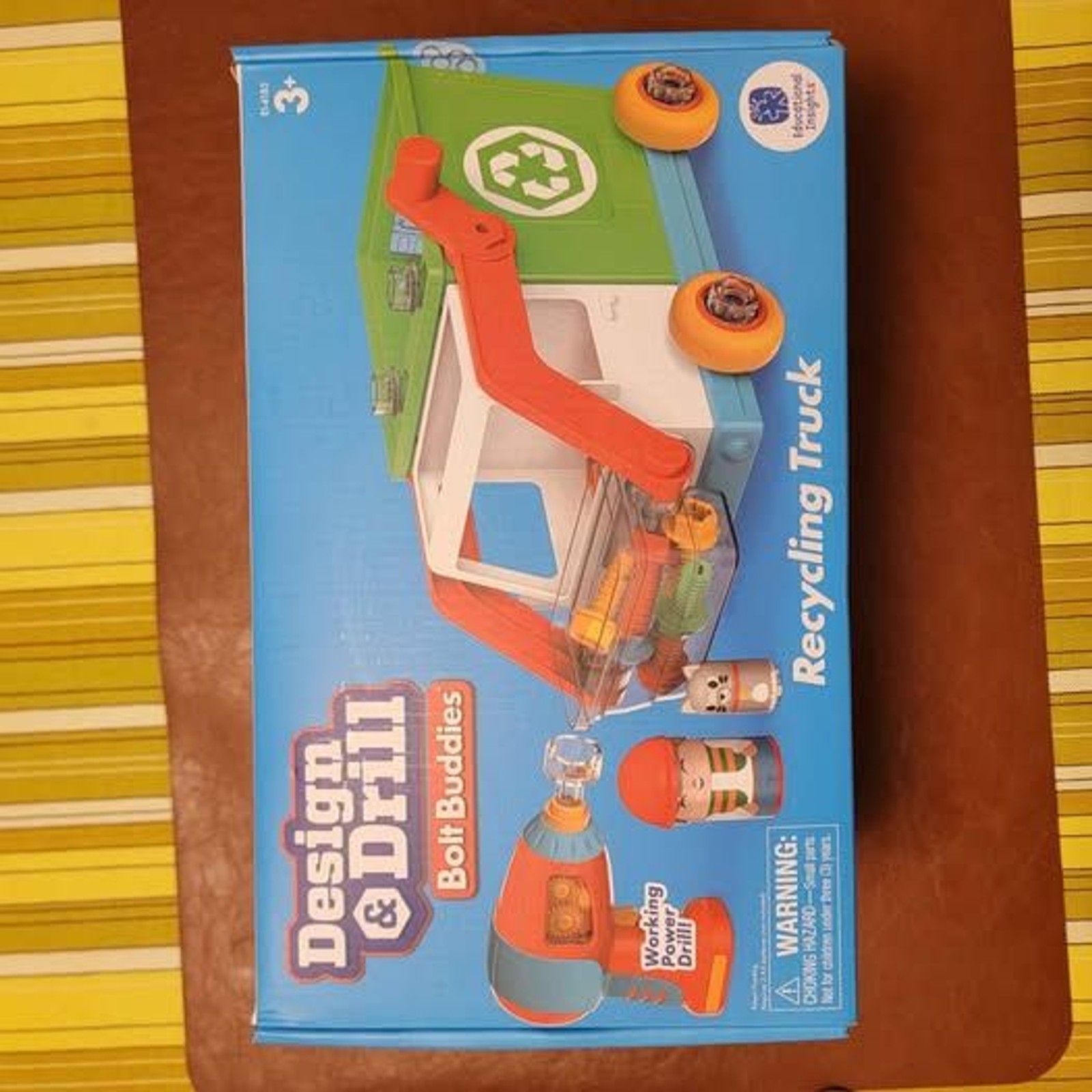 Recycling Truck building toy – Bolt Buddies