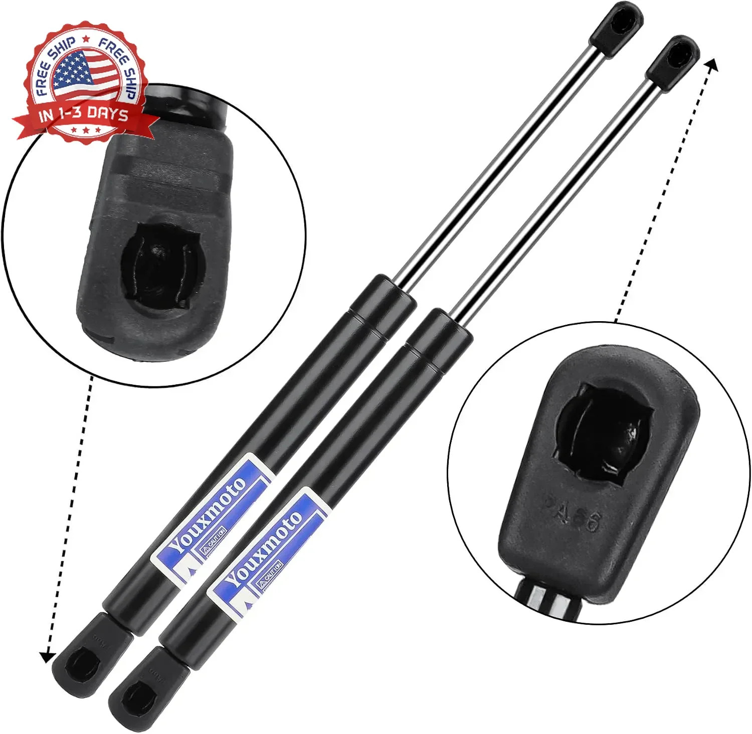 Rear Trunk Struts Lift Support Shocks Fit for Dodge Challenger 2008-2018, Strut