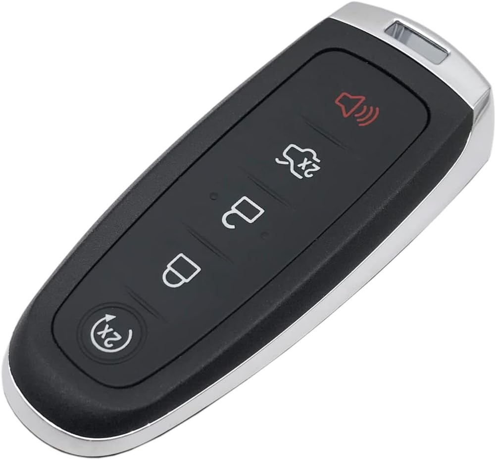 Replacement Key Fob Cover Case fit for Ford Edge Escape Explorer Focus black