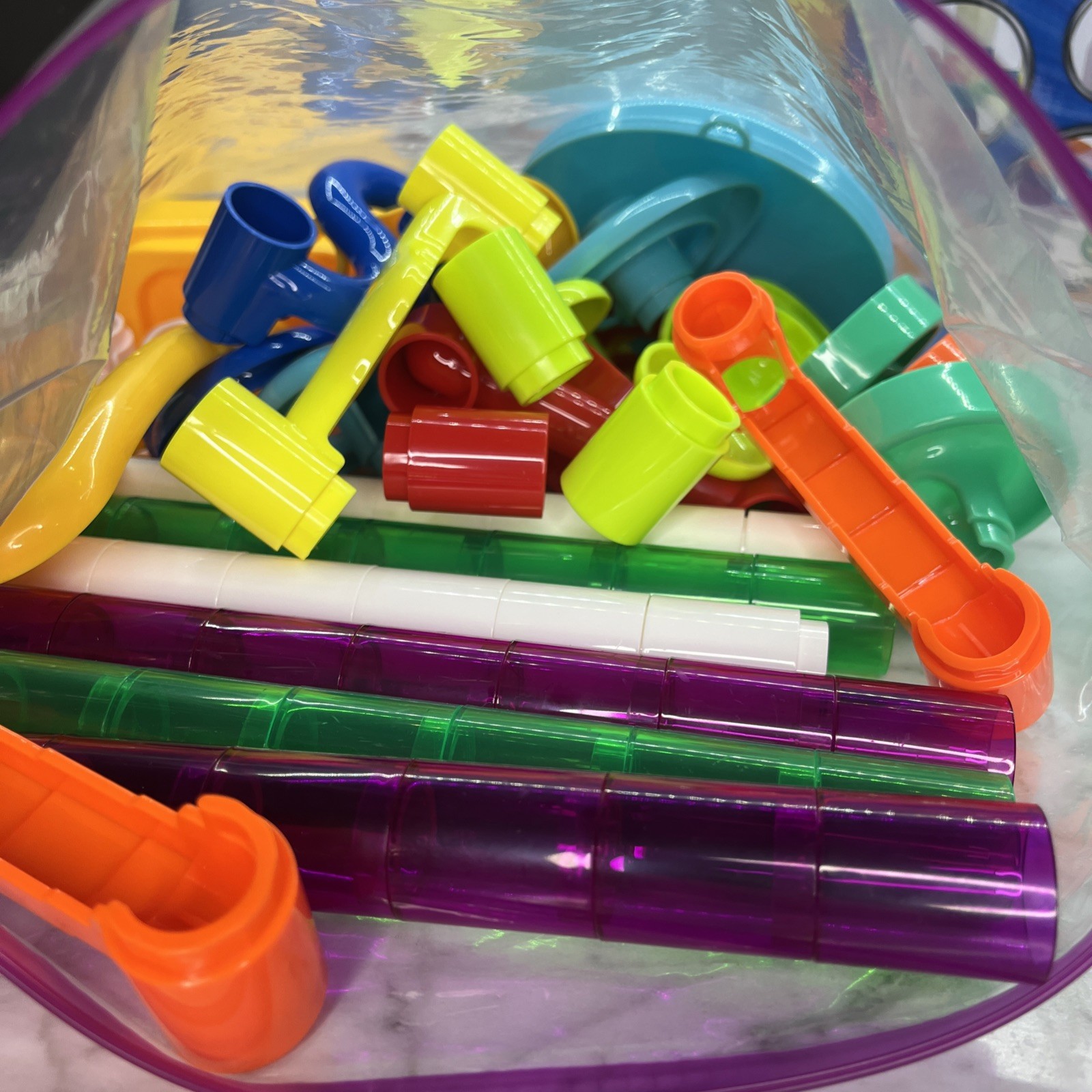 Marble Race Game 135 Pieces STEM Toy Ages 3+ Model 8104 ifollower Creative Fun!