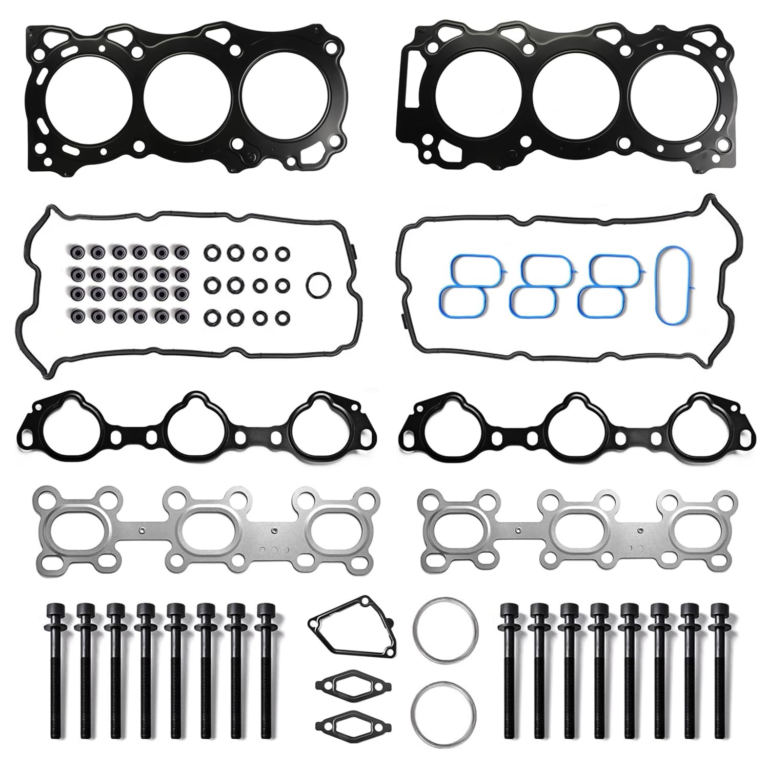 HS26370PT Head Gasket Set with Bolts Compatible with Nissan Frontier