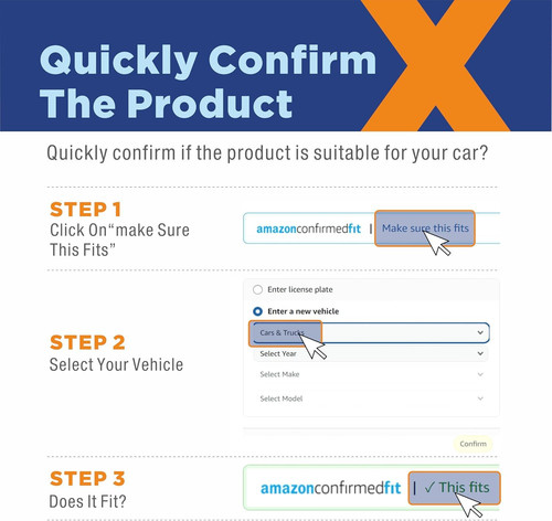 ICEXSNOW® Silicone Windshield Wiper Blades Replacement for Honda 26″+22″+16″